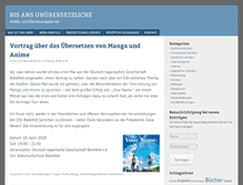 Tablet Screenshot of nora-bartels.de